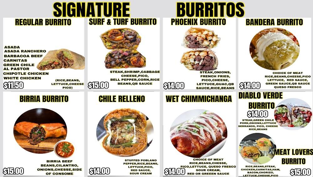 Quik Burrito Menu image 3